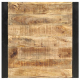 Bar Table 60x60x110 cm Solid Mango Wood - Top-Down View