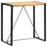 Bar Table 110x60x110 cm Solid Mango Wood - Extra Image