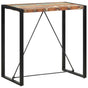 Bar Table 110x60x110 cm Solid Reclaimed Wood