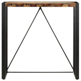 Bar Table 110x60x110 cm Solid Reclaimed Wood