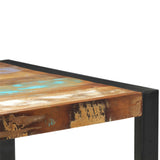 Bar Table 110x60x110 cm Solid Reclaimed Wood - Top-Down View