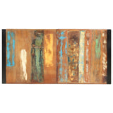 Bar Table 140x70x110 cm Solid Reclaimed Wood - Top-Down View
