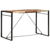 Bar Table 180x90x110 cm Solid Reclaimed Wood - Rear View