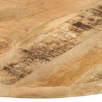 Table Top Solid Mango Wood Round 25-27 mm 70 cm