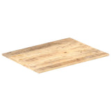 Table Top Solid Wood Mango 15-16 mm 80x60 cm
