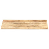 Table Top Solid Wood Mango 15-16 mm 100x60 cm - Side View