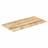 Table Top Solid Wood Mango 15-16 mm 100x60 cm - Close-Up Angle