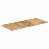 Table Top Solid Mango Wood 15-16 mm 140x60 cm - Side View