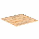 Table Top Solid Wood Mango 15-16 mm 70x70 cm - Rear View