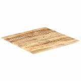 Table Top Solid Wood Mango 15-16 mm 70x70 cm - Close-Up Angle