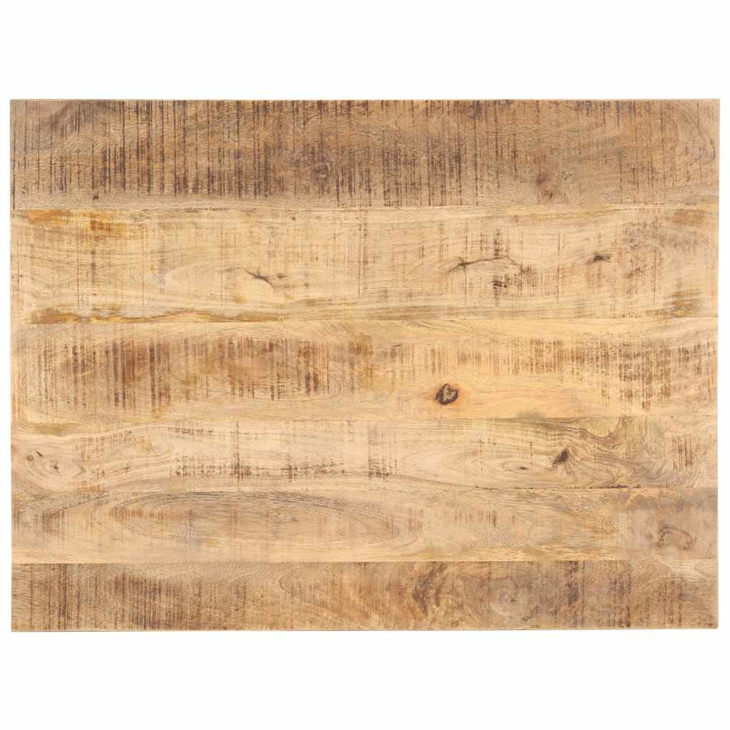 Table Top Solid Wood Mango 25-27 mm 70x60 cm