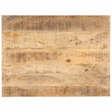 Table Top Solid Wood Mango 25-27 mm 70x60 cm