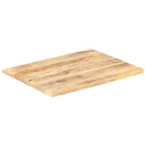 Table Top Solid Wood Mango 25-27 mm 70x60 cm