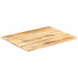 Table Top Solid Wood Mango 25-27 mm 70x60 cm