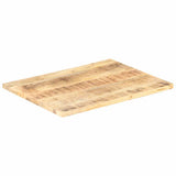 Table Top Solid Wood Mango 25-27 mm 70x60 cm