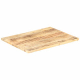 Table Top Solid Wood Mango 25-27 mm 80x60 cm
