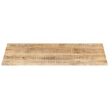 Table Top Solid Wood Mango 25-27 mm 100x60 cm - Side View