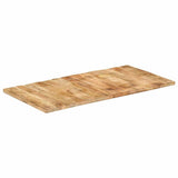 Table Top Solid Mango Wood 25-27 mm 120x60 cm - Rear View