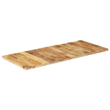 Table Top Solid Mango Wood 25-27 mm 140x60 cm - 45-Degree Angle