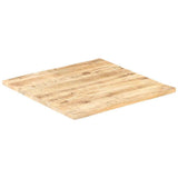 Table Top Solid Wood Mango 25-27 mm 70x70 cm - Rear View