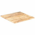 Table Top Solid Wood Mango 25-27 mm 80x80 cm