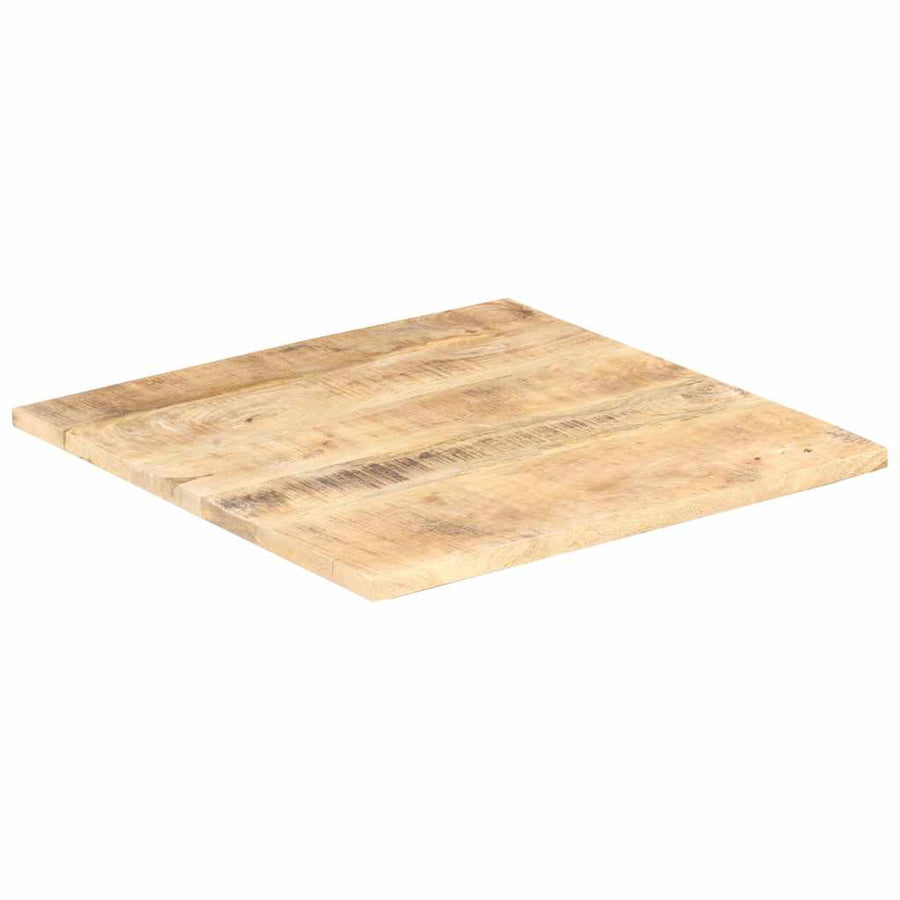 Table Top Solid Wood Mango 25-27 mm 80x80 cm