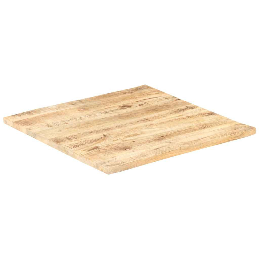 Table Top Solid Wood Mango 25-27 mm 80x80 cm