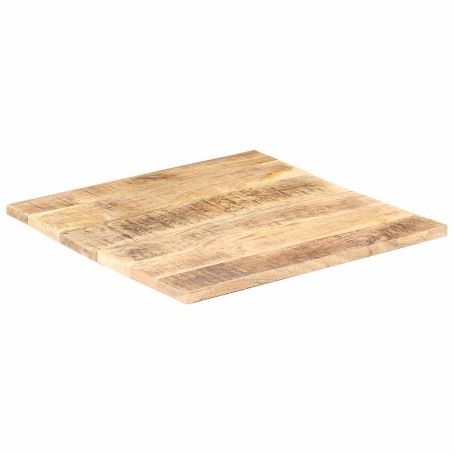 Table Top Solid Wood Mango 25-27 mm 80x80 cm