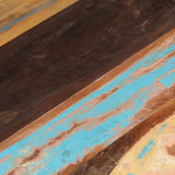Round Table Top 80 cm 25-27 mm Solid Reclaimed Wood - Extra Image
