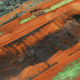 Rectangular Table Top 60x90 cm 15-16 mm Solid Wood Reclaimed