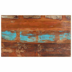 Rectangular Table Top 60x100 cm 15-16 mm Solid Wood Reclaimed
