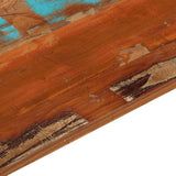 Rectangular Table Top 60x100 cm 15-16 mm Solid Wood Reclaimed