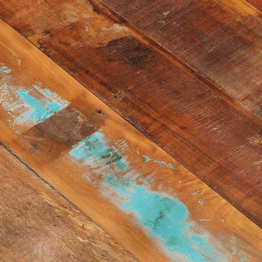 Rectangular Table Top 60x120 cm 15-16 mm Solid Wood Reclaimed