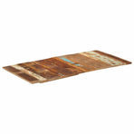 Rectangular Table Top 60x120 cm 15-16 mm Solid Wood Reclaimed