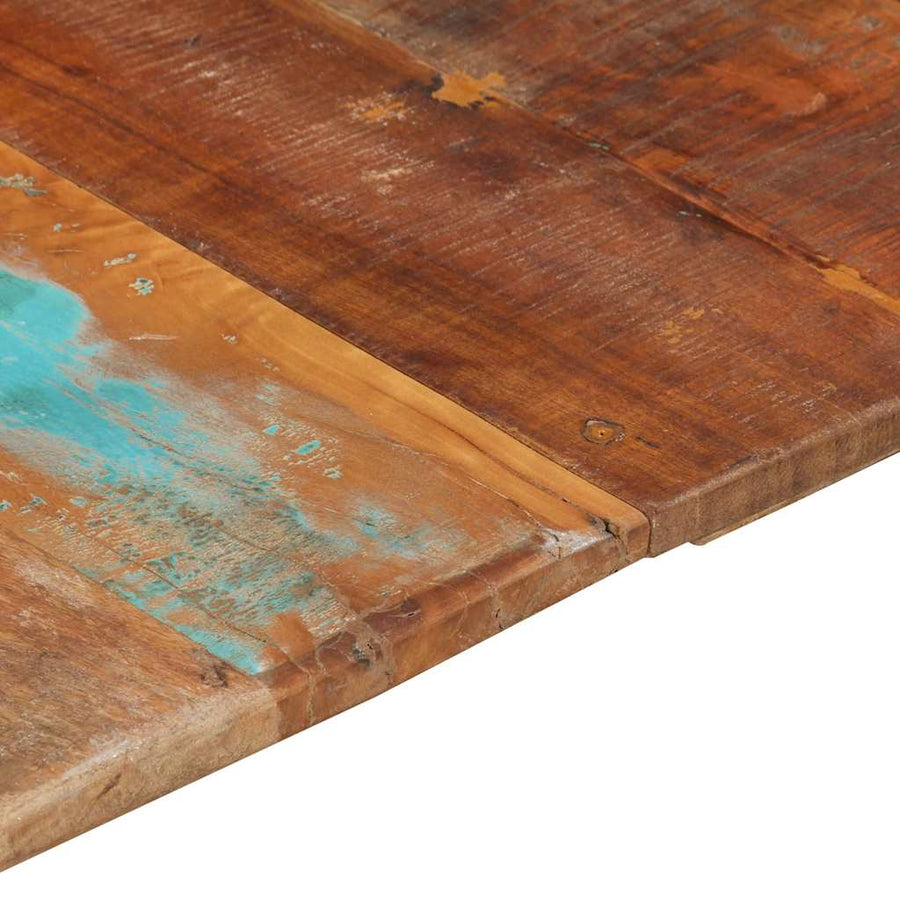 Rectangular Table Top 60x120 cm 15-16 mm Solid Wood Reclaimed