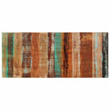 Rectangular Table Top 60x140 cm 15-16 mm Solid Wood Reclaimed