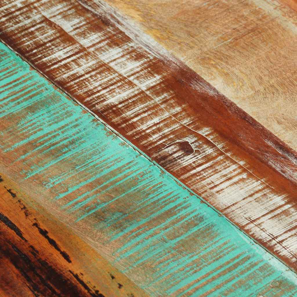 Rectangular Table Top 60x140 cm 15-16 mm Solid Wood Reclaimed