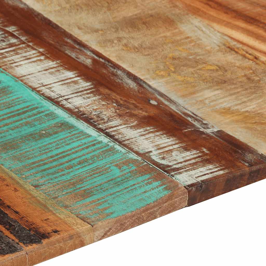 Rectangular Table Top 60x140 cm 15-16 mm Solid Wood Reclaimed