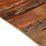 Rectangular Table Top 70x90 cm 15-16 mm Solid Wood Reclaimed