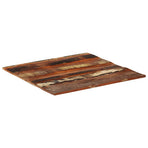 Square Table Top 80x80 cm 15-16 mm Solid Wood Reclaimed