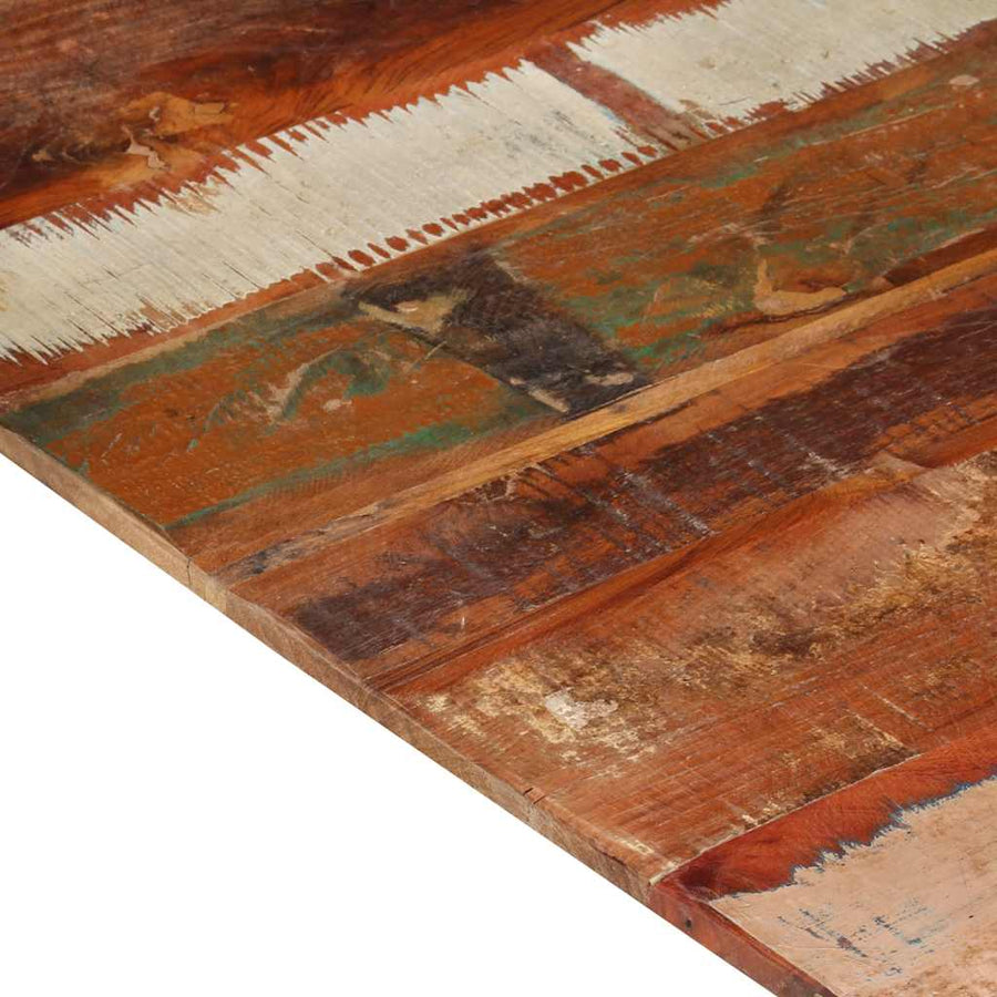 Square Table Top 80x80 cm 15-16 mm Solid Wood Reclaimed