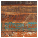 Square Table Top 60x60 cm 25-27 mm Solid Wood Reclaimed