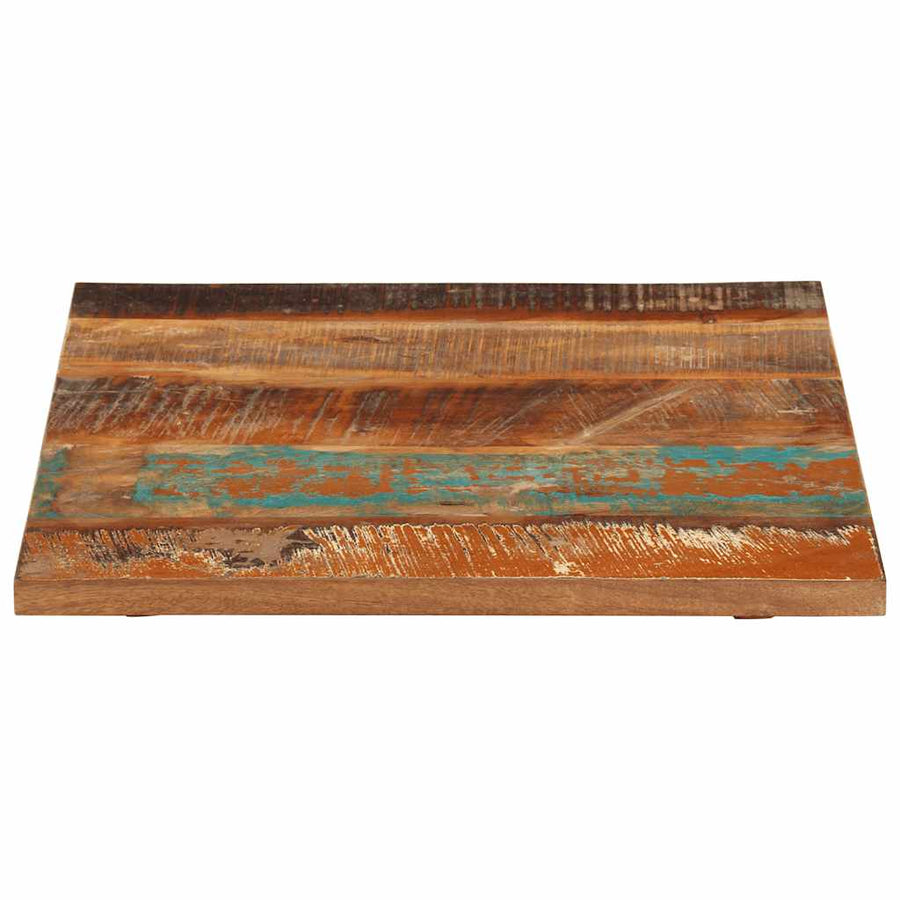 Square Table Top 60x60 cm 25-27 mm Solid Wood Reclaimed