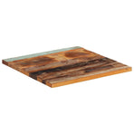 Square Table Top 60x60 cm 25-27 mm Solid Wood Reclaimed