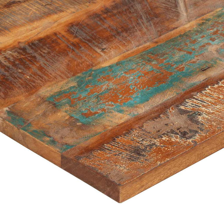 Square Table Top 60x60 cm 25-27 mm Solid Wood Reclaimed