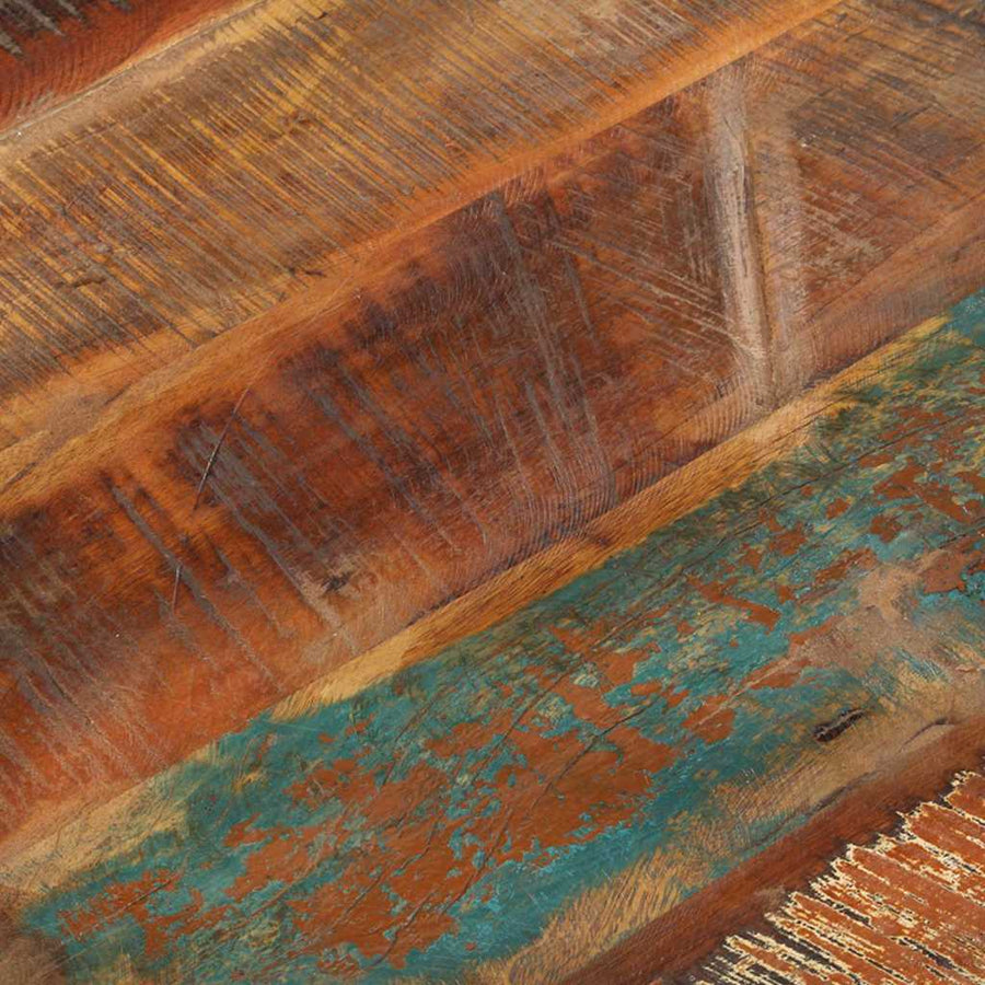 Square Table Top 60x60 cm 25-27 mm Solid Wood Reclaimed