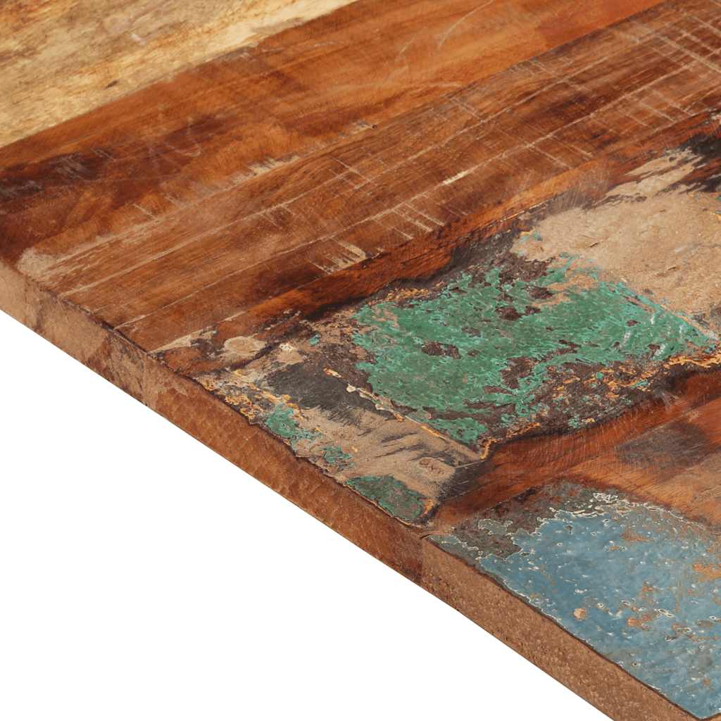 Rectangular Table Top 60x70 cm 25-27 mm Solid Wood Reclaimed
