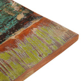 Rectangular Table Top 60x80 cm 25-27 mm Solid Wood Reclaimed