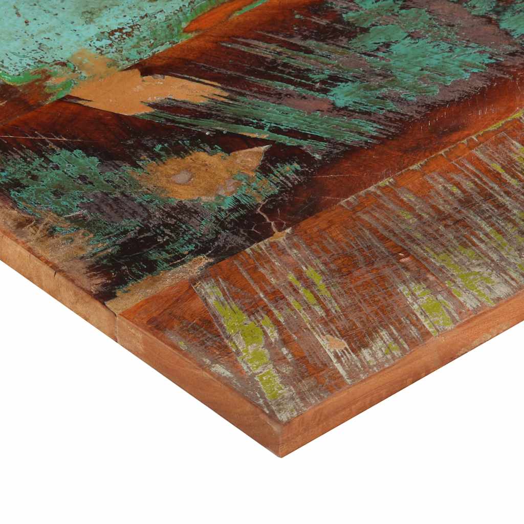 Rectangular Table Top 60x80 cm 25-27 mm Solid Wood Reclaimed