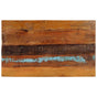 Rectangular Table Top 60x100 cm 25-27 mm Solid Wood Reclaimed